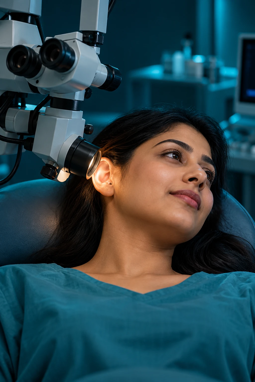 Ear Examination Under Microscope (EUM’s) illustrative treatment visual