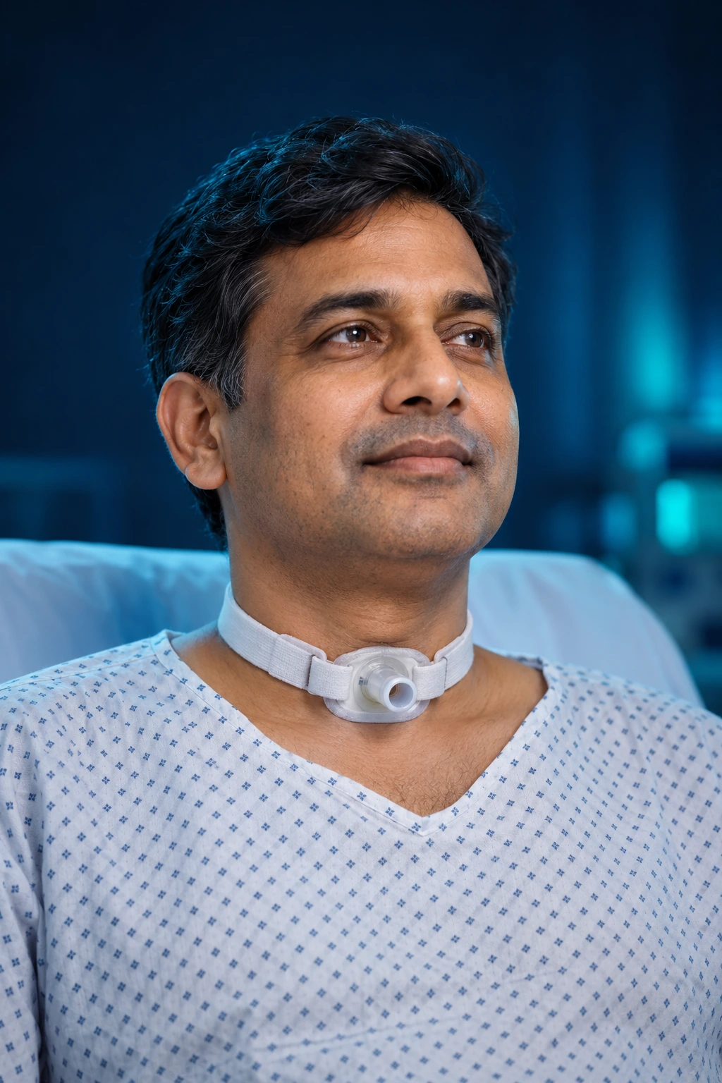 Tracheostomy illustrative treatment visual
